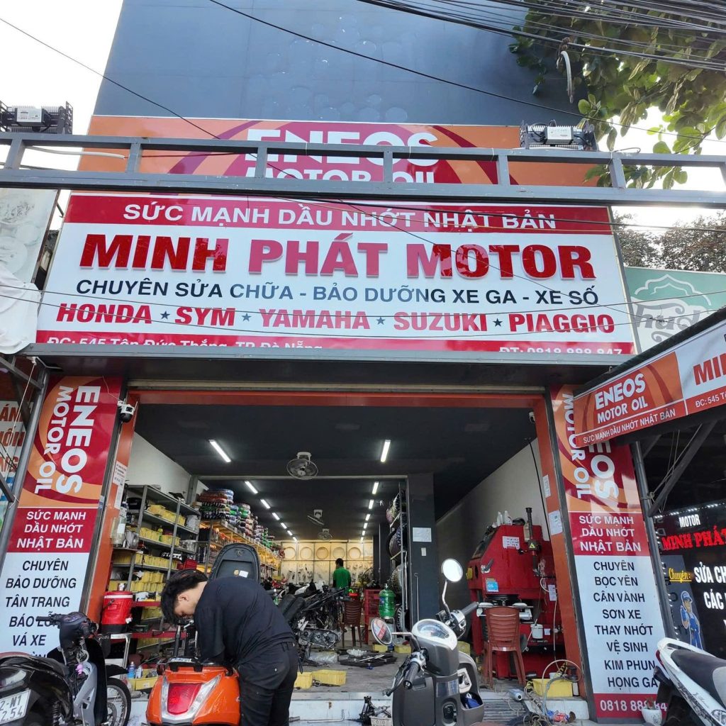 Thay Lốp Xe Máy Cho Các Dòng Xe Honda tại Minh Phát Motor